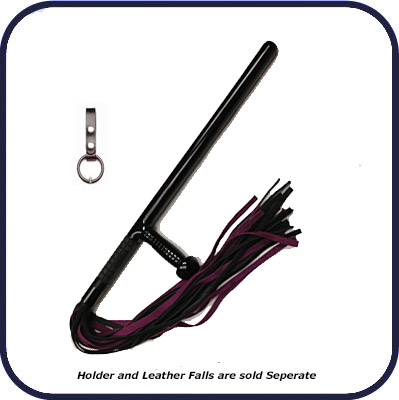 Bad Cop Flogger Handle, Black w Side Handle