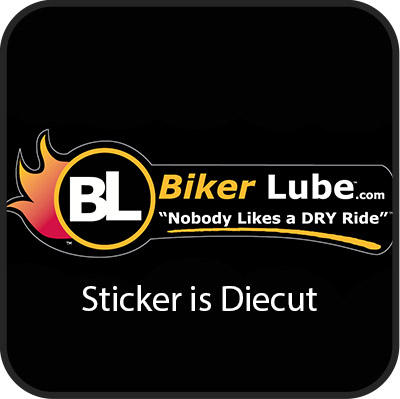 Nobody Likes a DRY Ride - Helmet Sticker