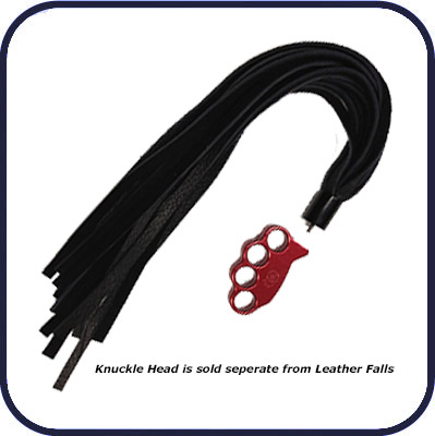 Knuckle Head Flogger Handle, Red Bone