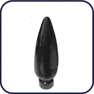 Penetrator Handle, Polished Alum, Black Beauty