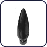 Penetrator Handle, Polished Alum, Black Beauty