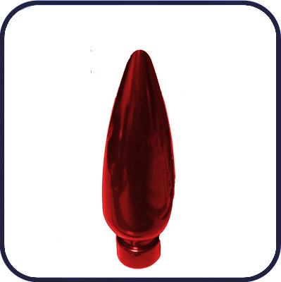 Penetrator Handle, Polished Alum, Red Bone