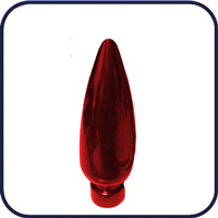 Penetrator Handle, Polished Alum, Red Bone