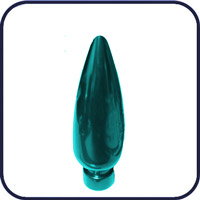 Penetrator Handle, Polished Alum, Teal Queen